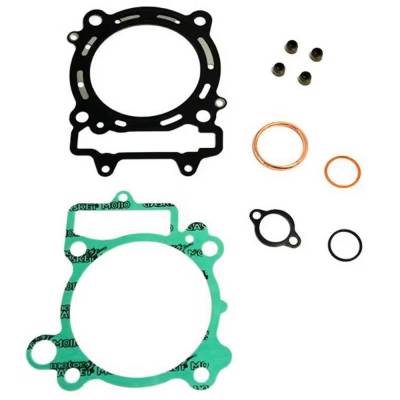 Rareelectrical - New Top End Gasket Kit Compatible With Kawasaki Kfx 450Cc 2008-2014 Klx 450Cc 2008-2019 Kx-F 450Cc
