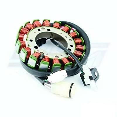Rareelectrical - New Generator Stator Assembly Compatible With 2007-2014 Yamaha Yfm450 Grizzly 450 Hunting Yfm400