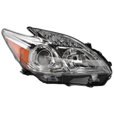 Rareelectrical - New Headlight Compatible With 2012-2015 Toyota Prius 1.8L I4 Right Passenger Side Halogen Rept100385