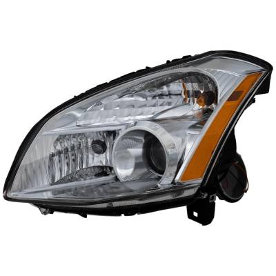 Rareelectrical - Headlight Compatible With 2007-2008 Nissan Maxima 3.5L V6 Vq35de Left Driver Side Halogen Repn100106