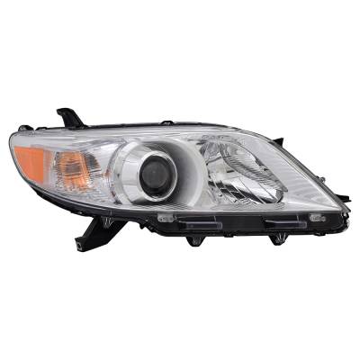 Rareelectrical - New Right Hid Headlight Compatible With Toyota Sienna Limited Mini Passenger Van 4 Door 3.5L 2011
