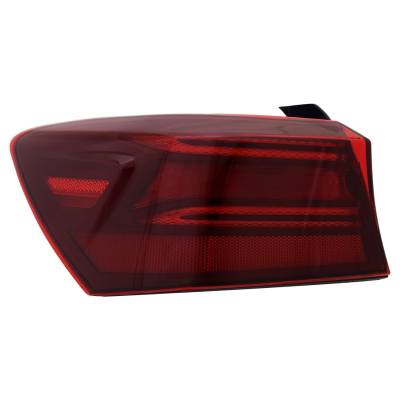 Rareelectrical - New Left Outer Tail Light Compatible With Kia Forte Ex Sedan Forte Gt-Line Sedan 2022-2024 Ki2804173