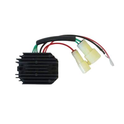 Rareelectrical - Voltage Regulator Compatible With 1990-2005 Yamaha 115Hp 130Hp 4-Cyl Outboard 2-Stroke Configuration