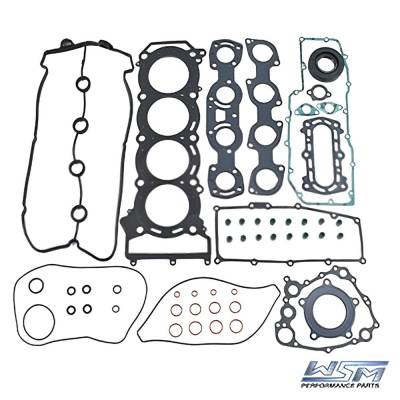 Rareelectrical - Complete Gasket Kit Replacement Compatible With Yamaha Vxr 1800 Vxs Fx Ho Fx Cruiser Ho 2009-2012