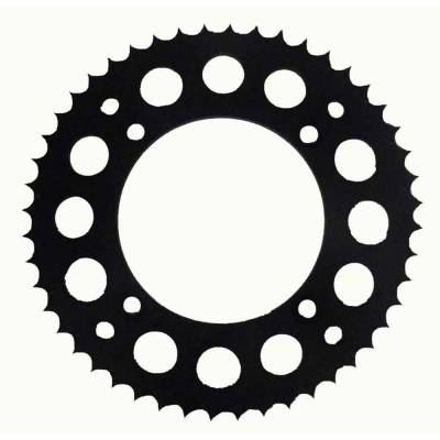 Rareelectrical - Rear Drive Sprocket 48T 428 Chain Steel Compatible With Suzuki Yz 80 Yz 85 1977-2025 79-85Cc