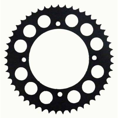 Rareelectrical - Rear Drive Sprocket 49T 420 Chain Steel Compatible With Honda Cr 80R Cr 85R Cr 80Rb Expert Cr 85Rb