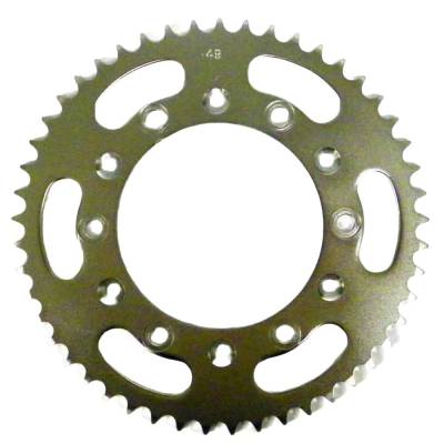 Rareelectrical - Rear Sprocket 49T 520 Pitch For Compatible With Honda Cr 125R Cr 250R 500R Crf 150F 1983-2025