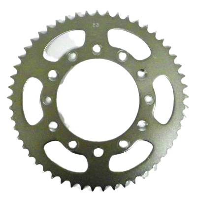 Rareelectrical - Rear Drive Sprocket 53T 520 Chain Steel Compatible With Honda Cr 125R Cr 250R Cr 500R Crf 150F