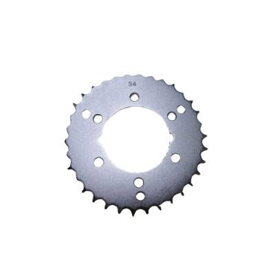 Rareelectrical - New Rear 34T Sprocket 520 Chain Compatible With Polaris Trail Boss 250 Trail Boss 325 Trail Boss 330