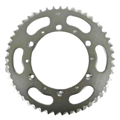 Rareelectrical - New Rear 49T Sprocket 520 Chain Compatible With Kawasaki Kx 125 Kx 250 (2-Stroke) 500 Kx-F 250