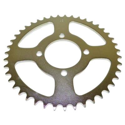 Rareelectrical - Rear Drive Sprocket 43T 520 Chain Steel Compatible With Kawasaki Lakota 300 (Kef300) Mojave 250