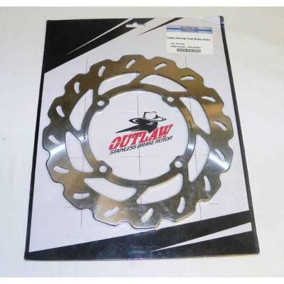 Rareelectrical - 250Mm Front Brake Disc Rotor Compatible With 2007-2025 Suzuki Rm-Z250 Rm-Z450 Rmz250 Rmz450 Dohc
