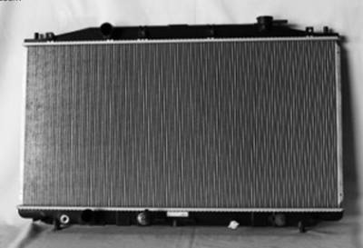 Rareelectrical - New Radiator Assembly Compatible With Acura 09-11 Tsx 2.4L L4 2354Cc 19010-Rl5-A51 Cu13082 3398 3398