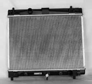 Rareelectrical - New Radiator Assembly Compatible With Toyota 07-12 Yaris 1.5L L4 1497Cc 1640021300 Cu2890 2387 2387