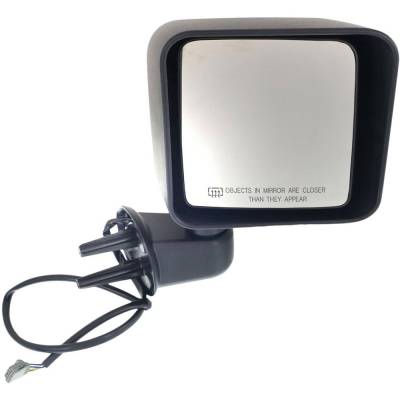 Rareelectrical - New OEM Replacement Right Passenger Side Door Mirror Compatible With 2014 Jeep Wrangler Power Heated