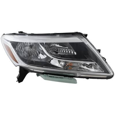 Rareelectrical - Headlight Compatible With 2013-2016 Nissan Pathfinder 3.5L 2.5L V6 Vq35de Qr25der Right Passenger