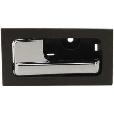 Rareelectrical - Front Or Rear Driver Side Interior Door Handle Compatible With 2009-2014 Ford F-150 Gray Bezel