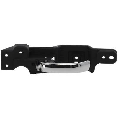 Rareelectrical - Front Driver Side Interior Door Handle Compatible With 2008-2014 Dodge Challenger Chrome Without Key