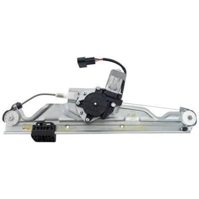 Rareelectrical - New Right Rear Window Regulator With Motor Compatible With Bmw 528I Base 6 Cyl 3.0L 528Xi Base 6 Cyl