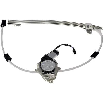 Rareelectrical - New Right Rear Window Regulator With Motor Compatible With Jeep Liberty All Submodels 2002-2007 By