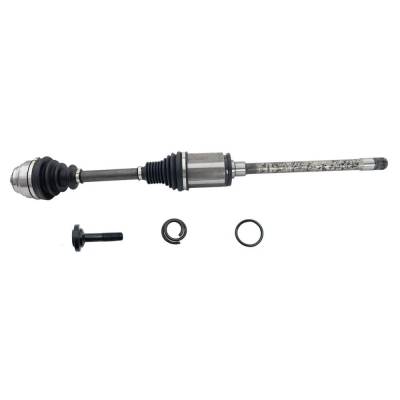 Rareelectrical - New Right Front Axle Assembly Compatible With Bmw 528I Xdrive Base 4 Cyl 2.0L 640I Xdrive Base 6 Cyl