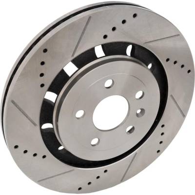 Rareelectrical - New Vented Brake Disc Compatible With Ford Lincoln Special Service Police Sedan Base 4 Cyl 2.0L Mks