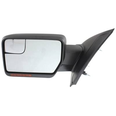 Rareelectrical - Side Mirror Compatible With 2011-2014 Ford F-150 3.5L 3.7L V6 Duratec Ti-Vct Boss Left Driver Side