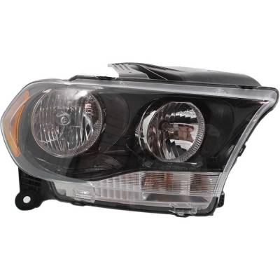 Rareelectrical - Headlight Compatible With 2011-2013 Dodge Durango 3.6L 5.7L V6 Right Passenger Side Halogen