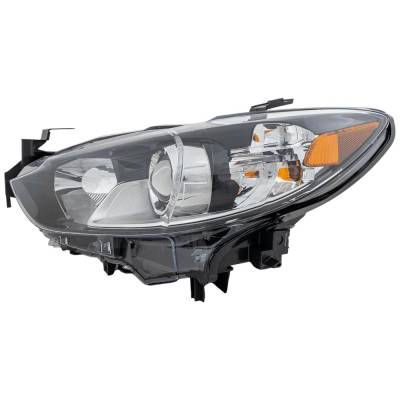 Rareelectrical - Headlight Compatible With 2014-2017 Mazda 6 2.5L I4 Py-Vps Left Driver Side Halogen Repm100188 250Hp