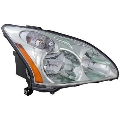 Rareelectrical - Headlight Compatible With 2004-2009 Lexus Rx330 Rx400h Rx350 3.3L V6 Right Passenger Side Halogen