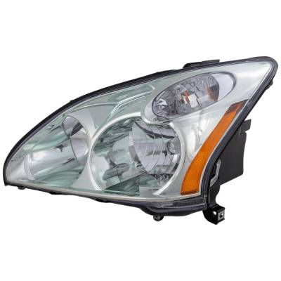 Rareelectrical - Headlight Compatible With 2004-2009 Lexus Rx330 Rx400h Rx350 3.3L V6 Left Driver Side Halogen