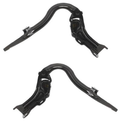 Rareelectrical - New Pair Of Hood Hinge Compatible With Chevrolet Impala Lt 4 Cyl 2.5L Impala Ltz 6 Cyl 3.6L