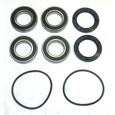 Rareelectrical - New Rear Wheel Bearing Kit Compatible With Suzuki Lt-F 500Cc 2001-2002 By Part Numbers Pwrwk-S18-500