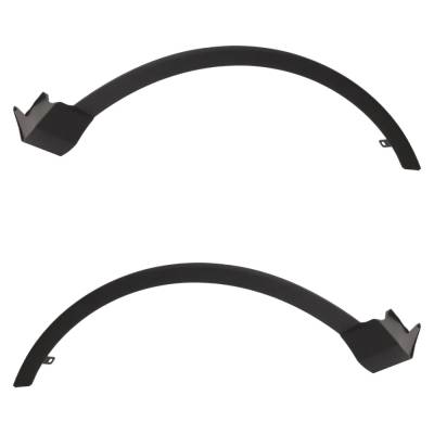 Rareelectrical - New Front Left And Front Right Fender Trim Compatible With Toyota Rav4 Xle Rav4 Hybrid Limited