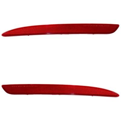 Rareelectrical - New Rear Left And Rear Right Bumper Reflector Compatible With Kia Optima Lx 1.6T Optima S 2016-2018