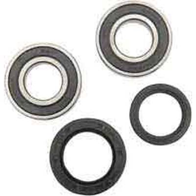 Rareelectrical - New Rear Wheel Bearing Kit Compatible With Kawasaki Bayou 4X4 300Cc 1989-2004 Bayou 220Cc 1988-2002
