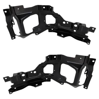 Rareelectrical - New Front Left Outer And Front Right Outer Bumper Bracket Compatible With Gmc Sierra 2500 Hd At4 8