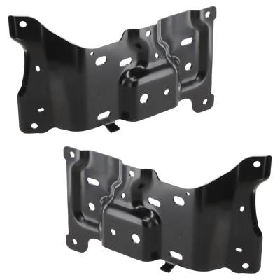 Rareelectrical - New Front Left And Front Right Bumper Bracket Compatible With Ford F-150 Xl F-150 Platinum 2018-2020