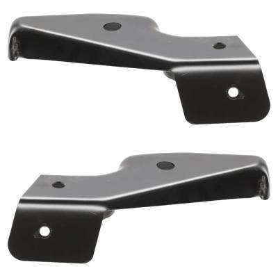 Rareelectrical - New Front Left Outer And Front Right Outer Bumper Bracket Compatible With Gmc Sierra 2500 Hd Classic