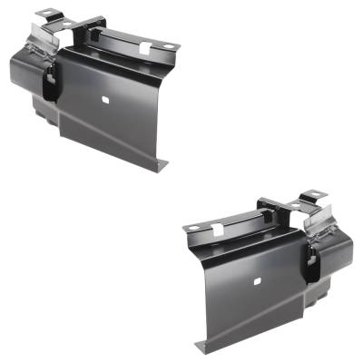 Rareelectrical - New Front Left And Front Right Bumper Bracket Compatible With Gmc Savana 3500 Base 6 Cyl 4.3L Savana