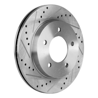 Rareelectrical - New Performance Rotor Brake Disc Compatible With Ford F-150 Base 6 Cyl 4.2L F-150 Xl 8 Cyl 4.6L Base