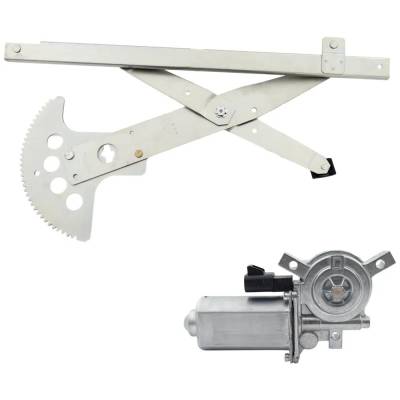 Rareelectrical - New Right Front Window Regulator With Motor Compatible With Chevrolet Oldsmobile Cutlass Gls 6 Cyl