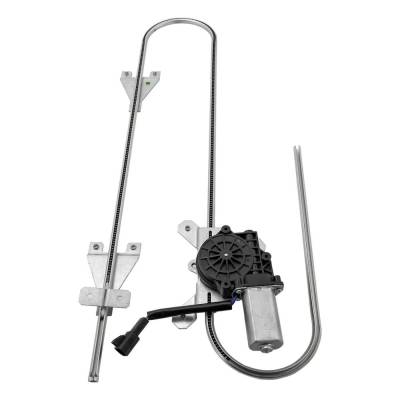 Rareelectrical - New Left Front Window Regulator With Motor Compatible With Kenworth T800 Base 6 Cyl 11.1L T800 Base