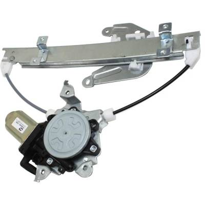 Rareelectrical - New Right Rear Window Regulator With Motor Compatible With Nissan Murano Se 6 Cyl 3.5L Murano S 6