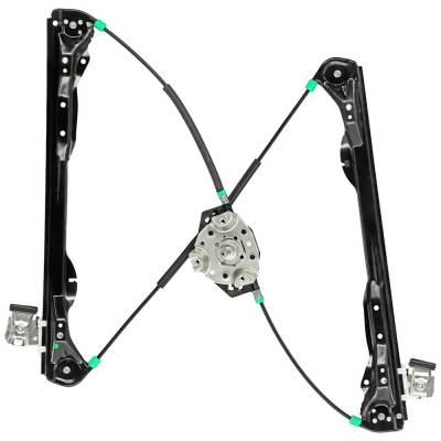 Rareelectrical - New Left Front Hand-Crank Window Regulator Compatible With Ford Focus St 4 Cyl 2.3L Zx4 4 Cyl 2.0L