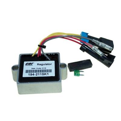 Rareelectrical - Voltage Regulator Compatible With 1999-2007 Mercury Mariner 2/3/4-Cyl 4-Stroke 6-Cyl 25-60Hp