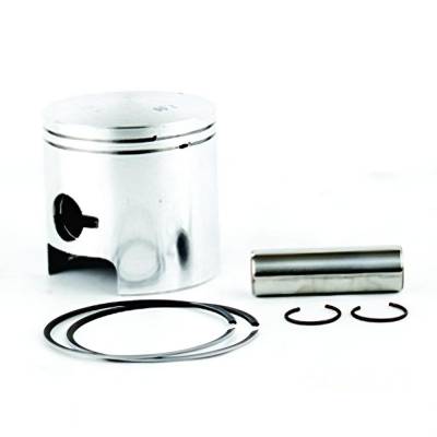Rareelectrical - New Piston Kit 66.50Mm 1.5Mm Over Compatible With Polaris Sl 650 1992-1995 647Cc 3-Cylinder 2-Stroke