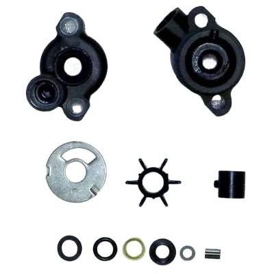 Rareelectrical - Water Pump Compatible With 1975-1986 Mercury Mariner 4Hp 4.5Hp 6Hp 7.5Hp 9.8Hp 1-Cyl 2-Stroke