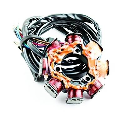 Rareelectrical - Stator Coil Assembly Compatible With 1995 Kawasaki Zxi 750 Jh750-C1 743Cc 2-Cylinder 2-Stroke Twin