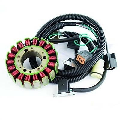 Rareelectrical - Stator Assembly Compatible With 2003-2008 Yamaha Gp 1300R Waverunner 1296Cc 2-Stroke 3-Cylinder